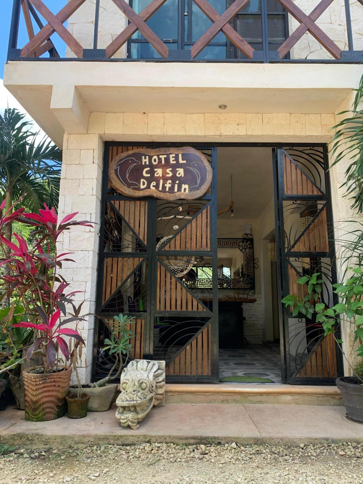 דירות Macario Gomez Casa Delfin Tulum מראה חיצוני תמונה